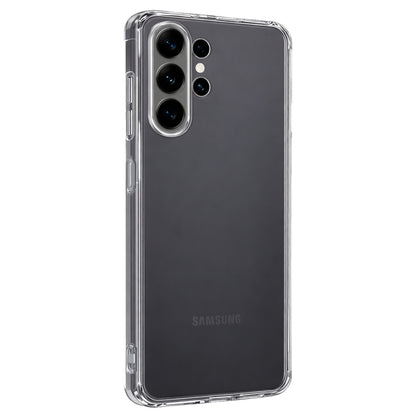 Samsung S26 Ultra Hoesje Siliconen Backcover Lichtgewicht - Transparant