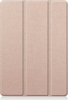 iPad 10.2 2019 Trifold Bookcase Hoes - Goud