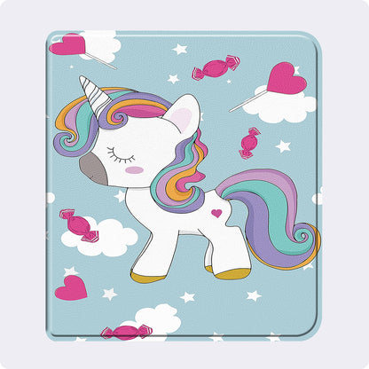 Kobo Libra Colour Bookcase Hoes Shockabsorberend - Eenhoorn