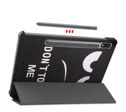 Samsung Galaxy Tab S8 Plus Hoesje Book Case - Don't Touch Me