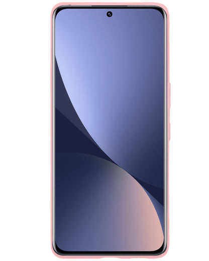 Xiaomi 12 Hoesje Siliconen Backcover Lichtgewicht - Lichtroze