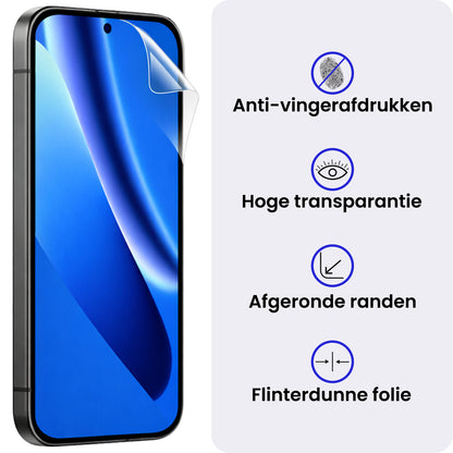 Google Pixel 10a Screenprotector Soft TPU - Full Screen
