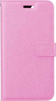 iPhone 11 Pro Hoesje Bookcase Cover met Kaarthouder - Lichtroze