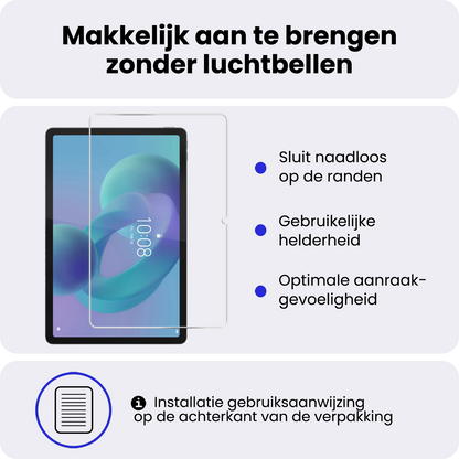 Lenovo Idea Tab Screenprotector Gehard Glas - Anti-kras