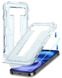 iPhone 16 Screenprotector Flexibel Glas met Installatieframe