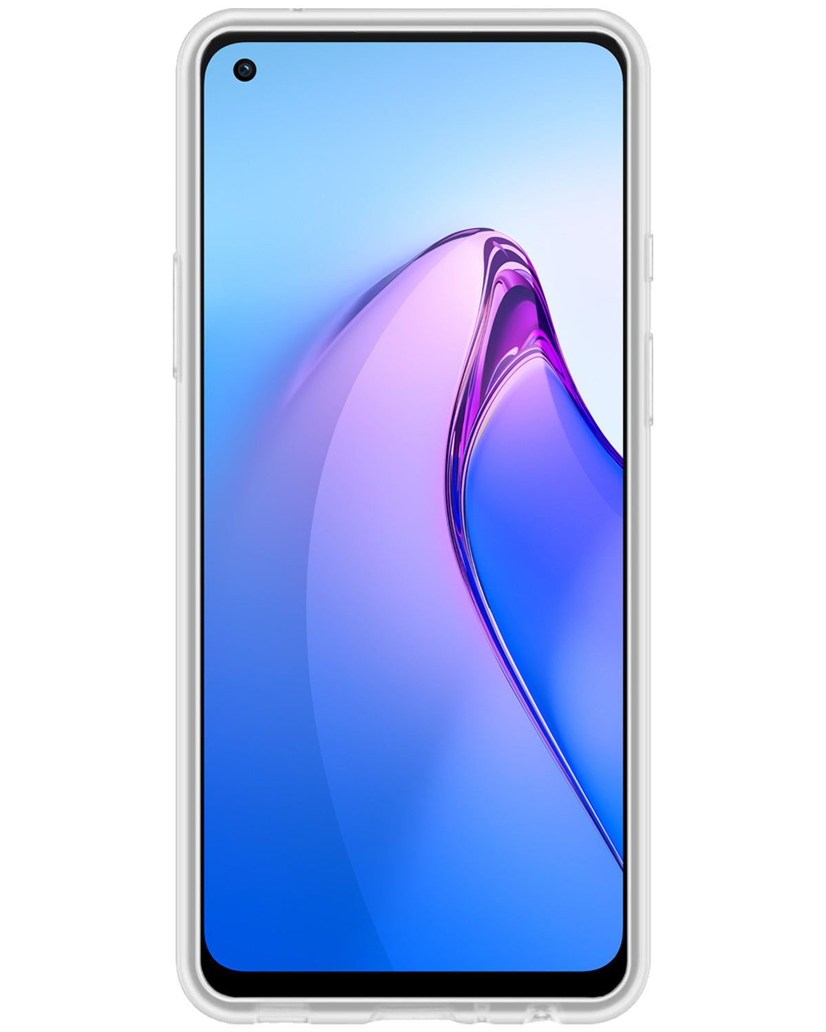 OPPO Reno 8 Hoesje Siliconen - Transparant