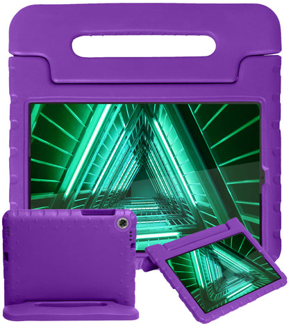 Lenovo Tab M10 FHD Plus 2nd Gen Kinderhoes Shockabsorberend Foam - Paars