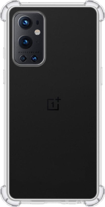 OnePlus 9 Pro Hoesje Shockproof Backcover Siliconen - Transparant