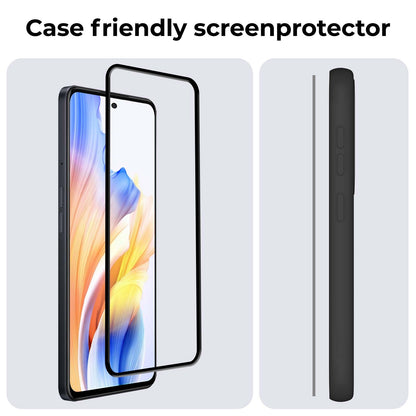 OPPO A58 Screenprotector Gehard Glas - Full Screen