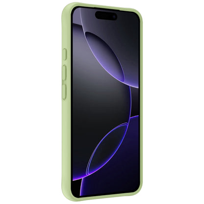 iPhone 16 Pro Max Hoesje Siliconen Backcover Lichtgewicht - Groen