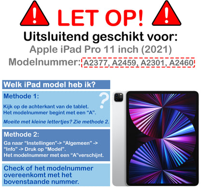 iPad Pro 2021 (11 inch) Screenprotector Gehard Glas - Anti-kras