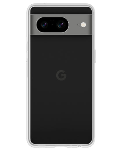 Google Pixel 8 Hoesje Siliconen Backcover Lichtgewicht - Transparant