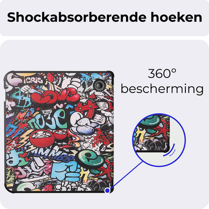 Kobo Libra Colour Trifold Bookcase Hoes - Graffity