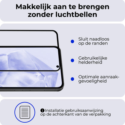 Samsung A35 Screenprotector Gehard Glas - Full Screen