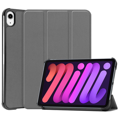 iPad Mini 6 Trifold Bookcase Hoes - Grijs