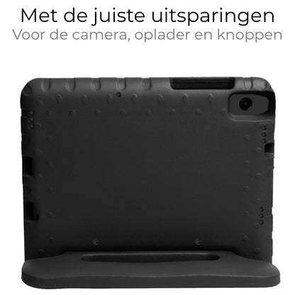 Samsung Galaxy Tab A9 Kinderhoes Shockabsorberend Foam - Zwart