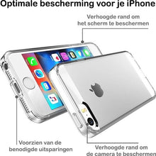 iPhone 7/8/SE 2020 Hoesje Siliconen Backcover Lichtgewicht - Transparant