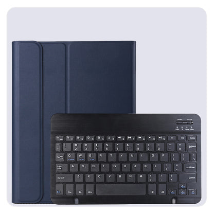 Samsung Galaxy Tab A9 Toetsenbord Hoes met Uitneembaar toetsenbord - Donkerblauw
