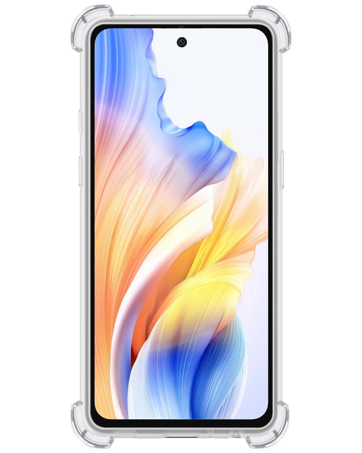 OPPO A98 Hoesje Shock Proof Siliconen - Transparant