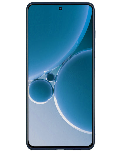 OnePlus Nord 3 Hoesje Siliconen Backcover Lichtgewicht - Donkerblauw