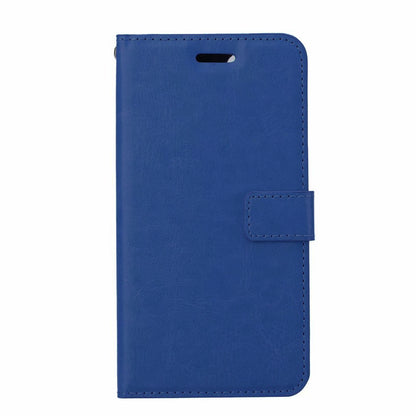 iPhone 11 Hoesje Bookcase Cover met Kaarthouder - Donkerblauw
