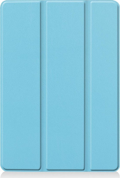 iPad 10.2 2020 Trifold Bookcase Hoes - Lichtblauw