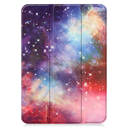 iPad 2022 / 2025 (A16 ) Trifold Bookcase Hoes - Galaxy