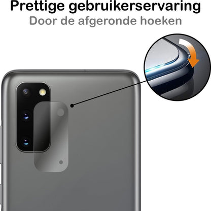 Samsung S20 Camera Screenprotector Gehard Glas