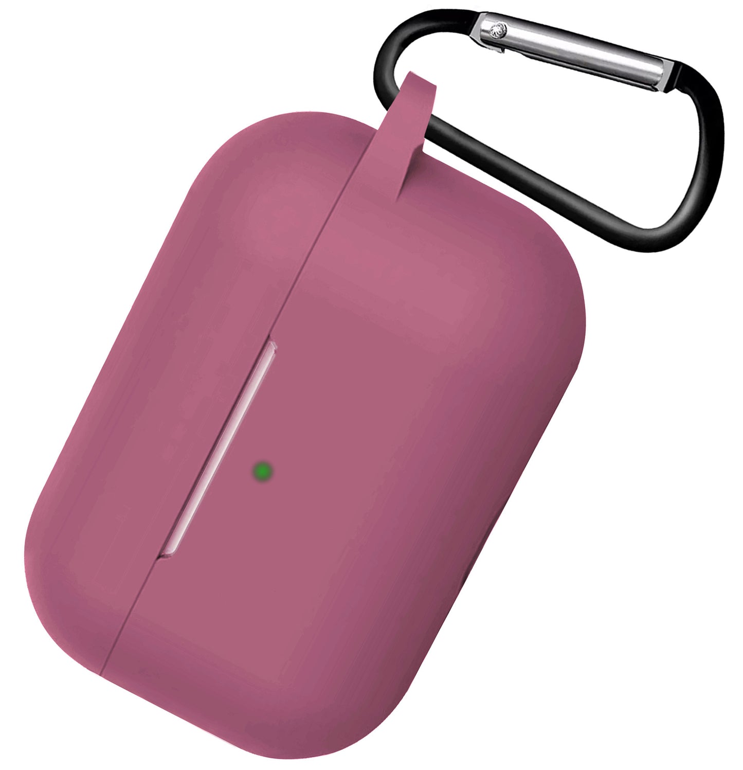 AirPods 3 Hoesje Siliconen met Clip - Oud roze