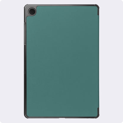 iPad 10.2 2021 Hoesje Book Case Met Apple Pencil Uitsparing - Donkergroen