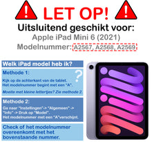 iPad Mini 6 Kinderhoes Shockabsorberend Foam - Paars