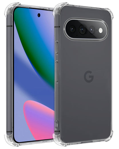 Google Pixel 11 Pro XL Hoesje Shockproof Backcover Siliconen - Transparant