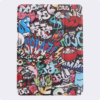 iPad Air 2024 / 2025 (11 inch) Trifold Bookcase Hoes - Graffity