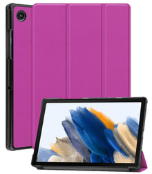 Samsung Galaxy Tab A8 Trifold Bookcase Hoes - Paars