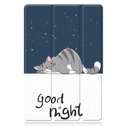 Samsung Galaxy Tab S8 Ultra Trifold Bookcase Hoes - Kat