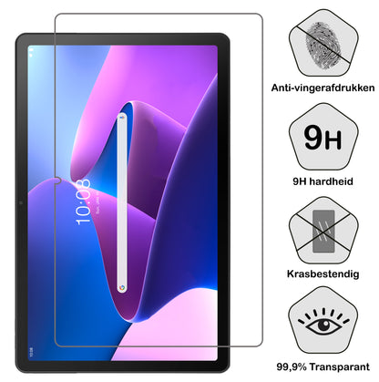 Lenovo Tab M10 Plus 3rd Gen Screenprotector Gehard Glas - Anti-kras