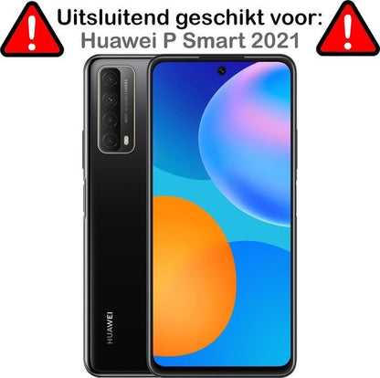 Huawei P smart 2021 Hoesje Siliconen - Transparant