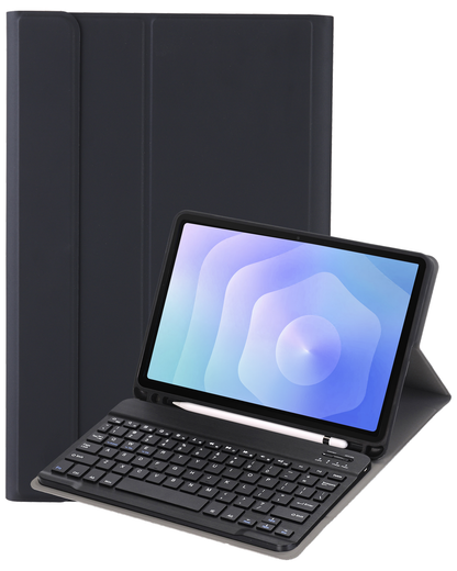 Samsung Galaxy Tab S11 Toetsenbord Hoes met Uitneembaar toetsenbord - Zwart