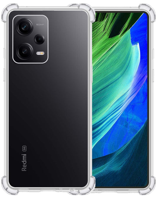 Xiaomi Redmi Note 12 Pro Hoesje Shock Proof Siliconen - Transparant