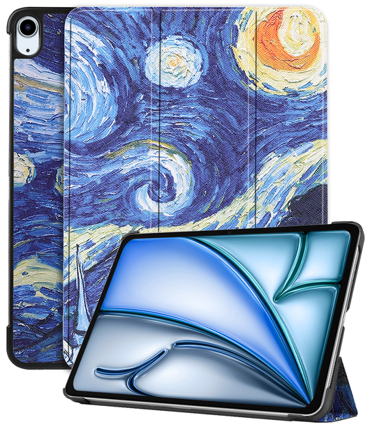 iPad Air 2024 (11 inch) Hoesje Book Case - Sterrenhemel