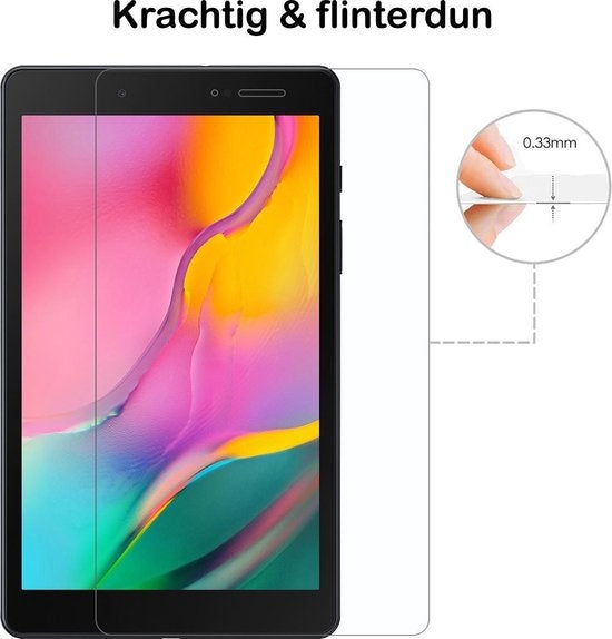 Samsung Galaxy Tab A 8.0 (2019) Screenprotector Tempered Glass