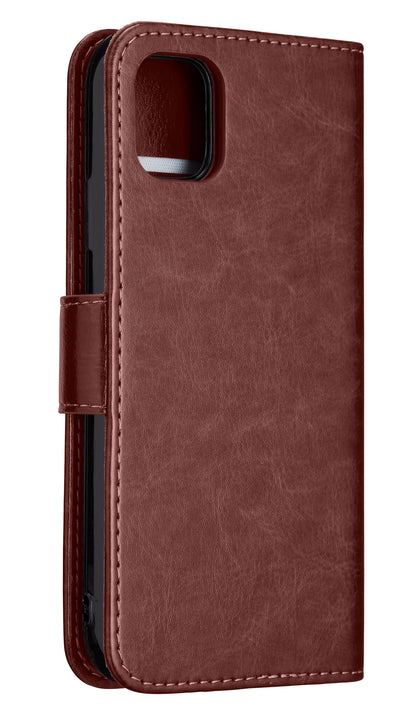 iPhone 13 Pro Max Hoesje Bookcase Cover Uitneembaar - Bruin