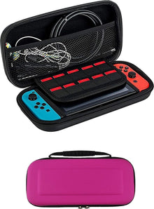 Nintendo Switch Hard Cover Hoes met Spellen ruimte - Roze