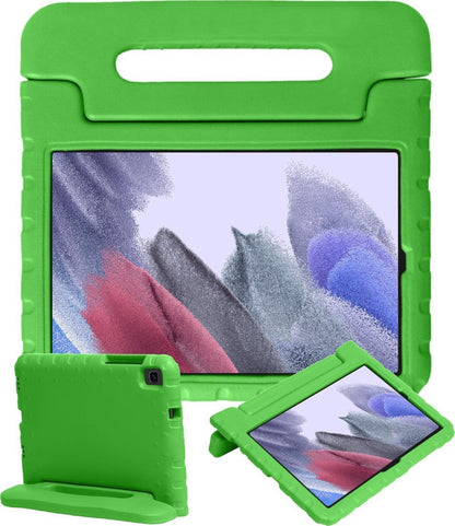 Samsung Galaxy Tab A7 Lite Hoesje Kids Cover Bumper - Groen