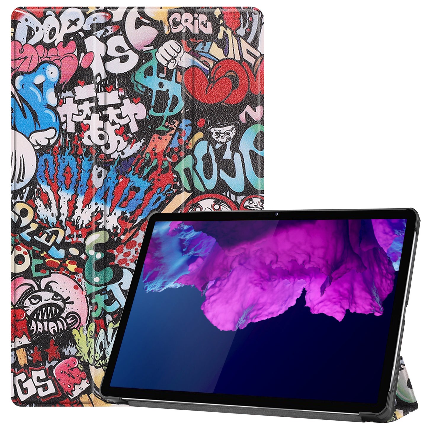 Lenovo Tab P11 Plus Hoesje Book Case - Graffity