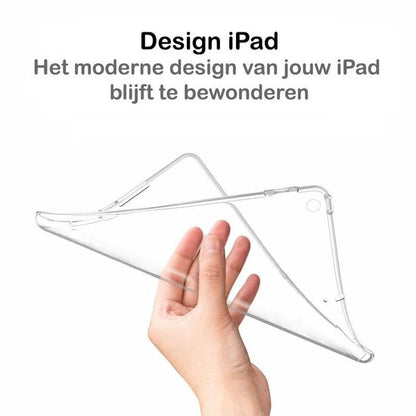 iPad 10.2 2019 Hoesje Siliconen Backcover Lichtgewicht - Transparant