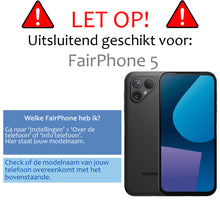 Fairphone 5 Hoesje Siliconen Backcover Lichtgewicht - Transparant