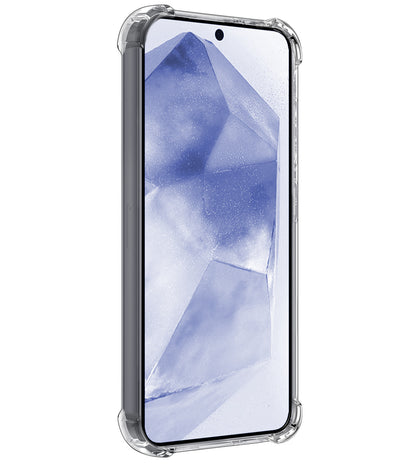 Samsung A55 Hoesje Shockproof Backcover Siliconen - Transparant