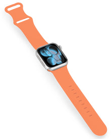 Apple Watch 1, 2, 3, 4, 5, 6, 7, 8, 9, 10, 11, SE - 42/44/45/46 mm Bandje Siliconen met verstelbare polsband - Calendula