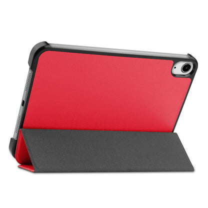 iPad Mini 6 Trifold Bookcase Hoes - Rood